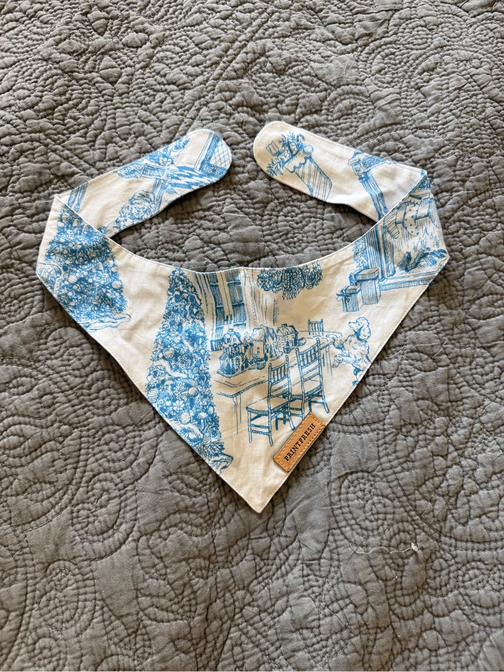 Print Fresh Dog Bandana “Hollywood Holiday”